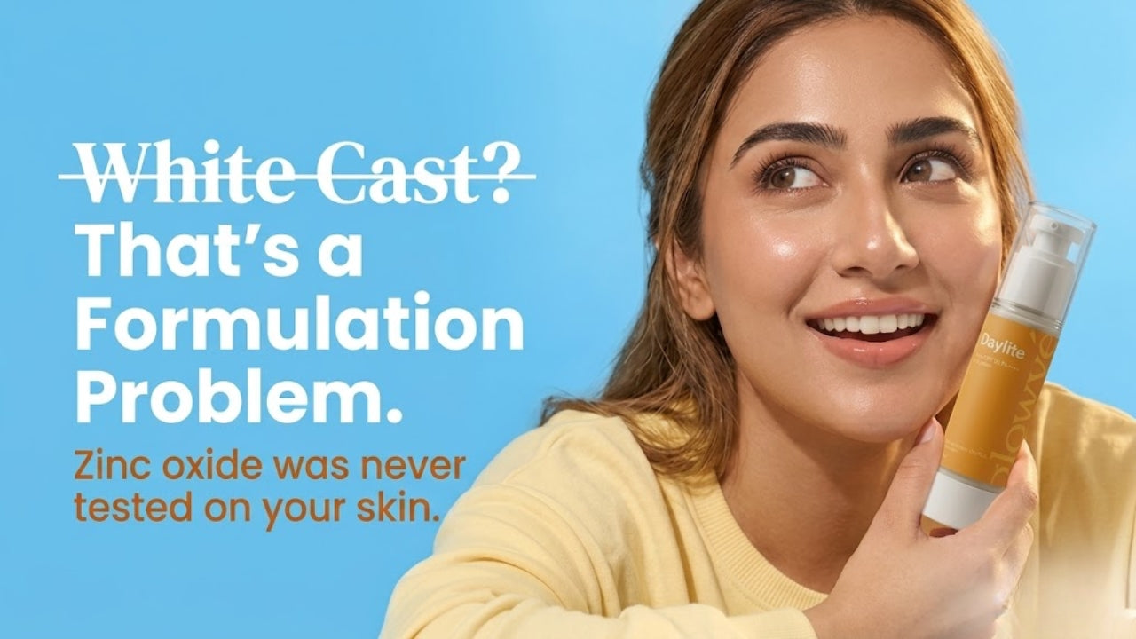 Why Sunscreen Leaves a White Cast on Brown Skin | Glowvé